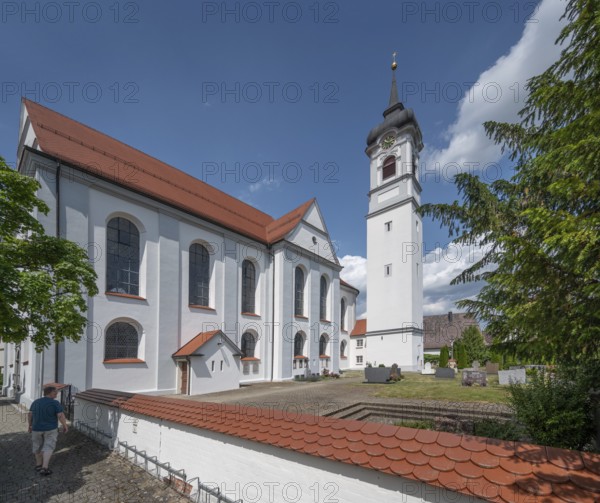 Parish church of St John, built 1717-19, Biberacher Str. 6, Ummendorf, district of Biberach,