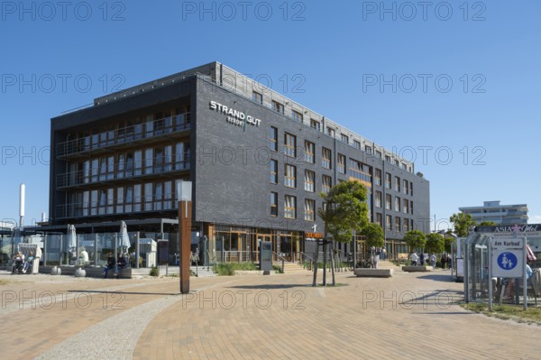 Hotel and Restaurant an der Promenade, Sankt Peter Ording, Eiderstedt, North Frisia, North Sea,