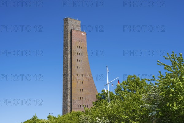 Naval memorial, Laboe, Baltic seaside resort, fjord, Baltic Sea, North Frisia, Schleswig-Holstein,