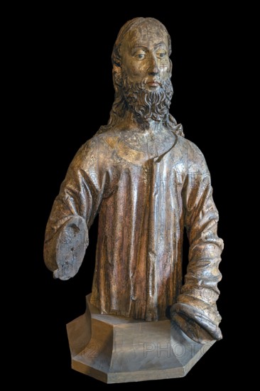 Fragment of Christ from a palm donkey, around 1450, Stadtmuseum Radolfzeii, Seetorstr.11-17,
