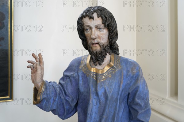 Figure of Christ, detail of the palm donkey, around 1490, St John's parish church, Biberacher Str.