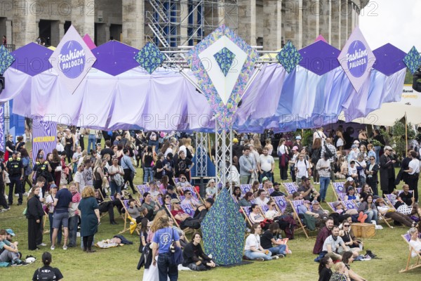 Fashion Palooza at the Lollapalooza Festival in the Olympiastadion and on the Maifeld, Berlin, 13
