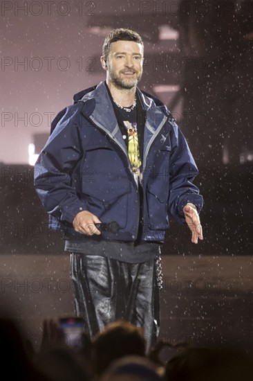 Justin Timberlake at the Lollapalooza Festival in the Olympiastadion and on the Maifeld, Berlin,