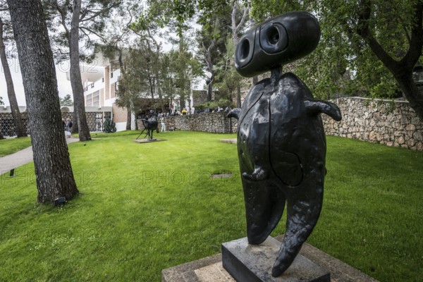 Museum, Fondation Maeght, artist Joan Miro, St. Paul de Vence, Provence Alpes Côte d'Azur, South of