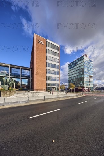 New Town Hall, Port House, Nagel Architekten Kiel, brick building, commercial building, high-rise