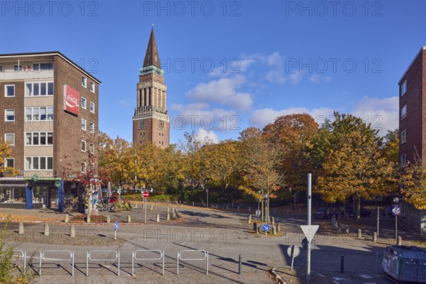 Residential and commercial buildings, brick buildings, brick architecture, general architecture,