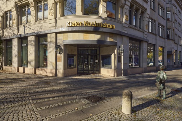 Kieler Nachrichten, Kieler Zeitung Verlags- und Druckerei KG GmbH, historic commercial building,