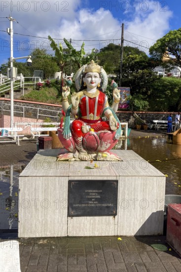Statue sculpture of Hindu deity goddess Mahalaxmi of Hindu religion Hinduism, Eswarnath Shiv Jyotir