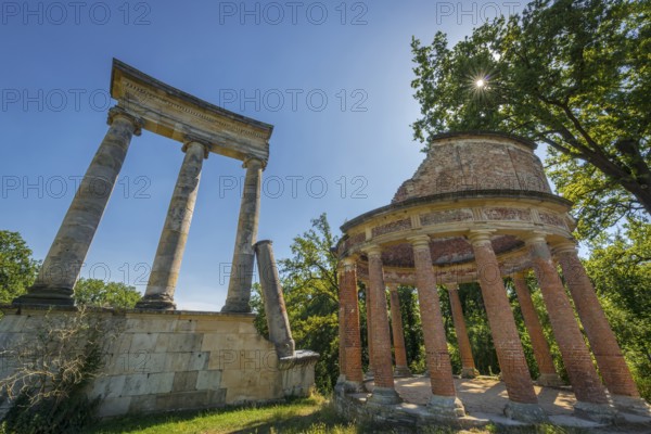 Architectural presentation at Ruinenberg, Sanssouci, Potsdam