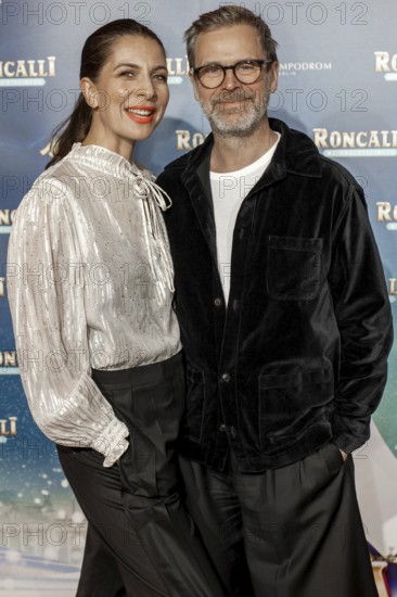 Theresa Kronthaler and Matthias Matschke at the premiere of the 21st Original Roncalli Christmas
