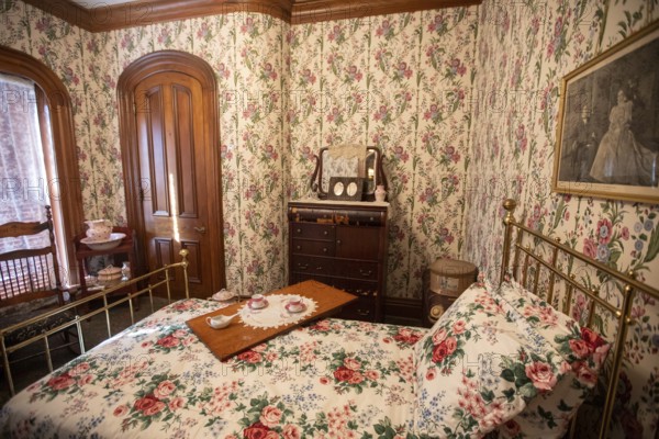 Canton, Ohio - The Ida Saxton McKinley House at the First Ladies National Historic Site. First Lady