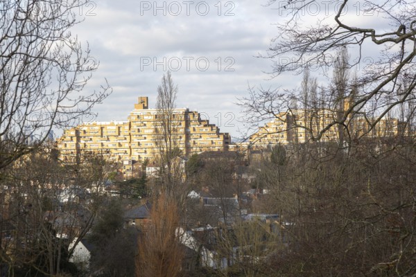 Dawson's Heights or Dawson Heights housing estate, East Dulwich, south London, England, UK