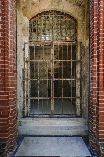 Lost Place, locked interior of the Beelitz health resorts, Brandenburg