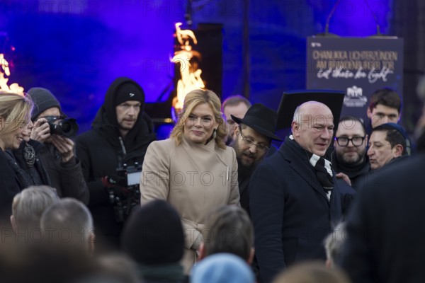 Julia Klöckner (President of the German Bundestag) and Kai Wegner (Governing Mayor of Berlin) at