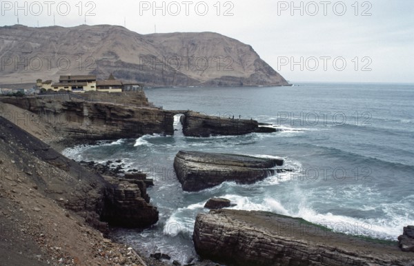 Salto del Fraile, Costa Verde, Lima, Peru, September 1997, vintage, retro, old, historic