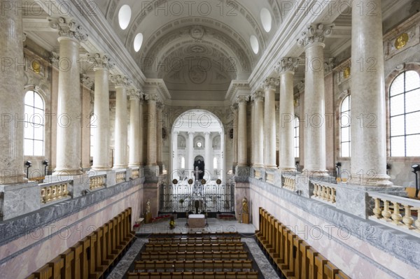Interior view, St Blasien Cathedral, St. Blasien, Black Forest, Southern Black Forest,