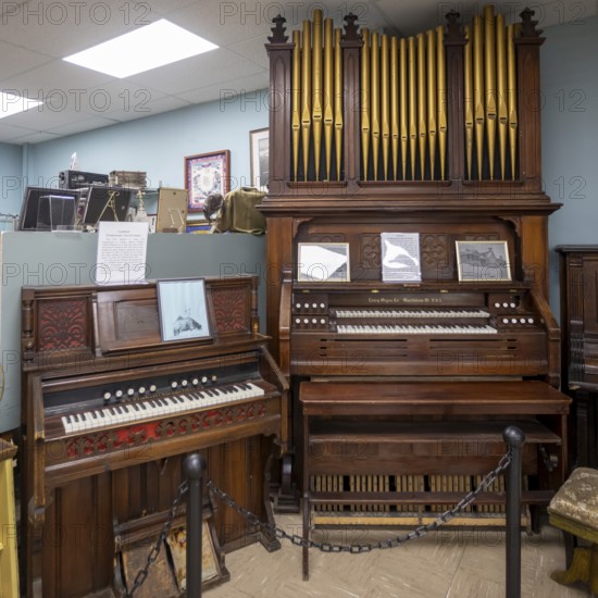 Tonopah, Nevada - The Central Nevada Museum. Museum exhibits explore the mining and ranching