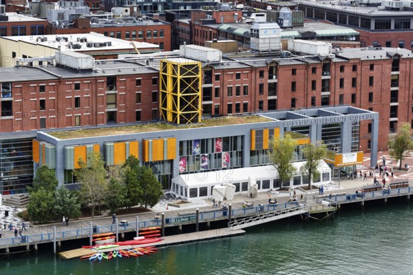 Children's Museum, Boston Children's Museum, Fort Point Channel, kayaks, Seaport District, Boston,