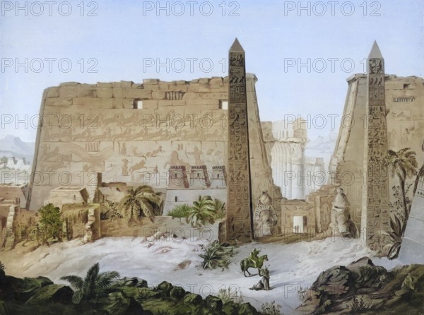 The Luxor Temple is a temple complex in present-day Luxor in Egypt. It was built during the New
