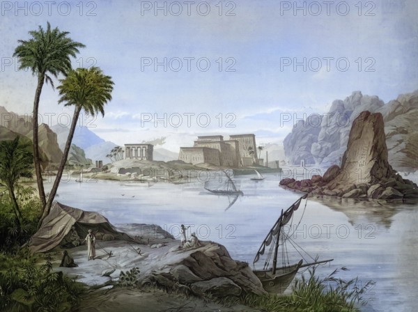 The Temple of Isis on Philae is an important ancient Egyptian archaeological site located today on