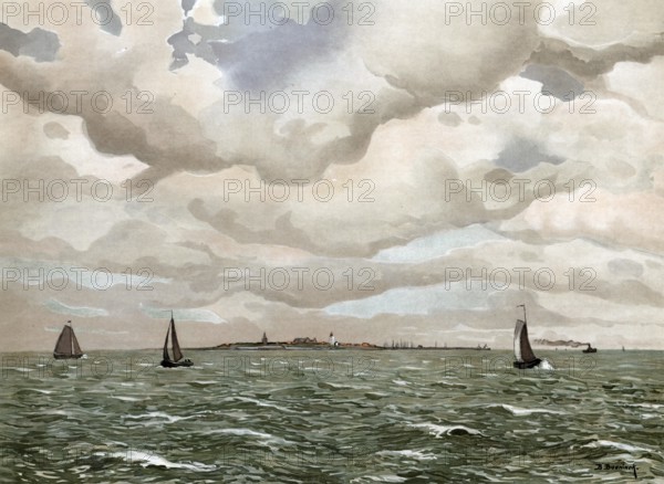 Urk, former island, which is now the oldest and smallest municipality in the Dutch province of