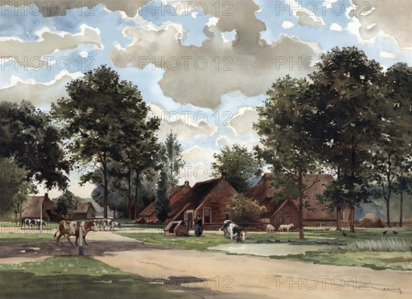 Eext is a village within the municipality of Aa en Hunze in the Dutch province of Drenthe,