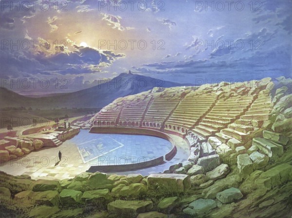 The Theatre of Dionysus in Athens was the most important theatre in ancient Greece and is