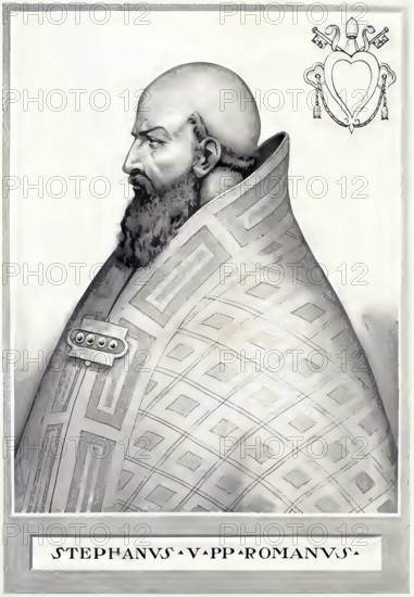 Stephen V (VI) (died 14 September 891 in Rome) was pope from 885 until his death, Historical,