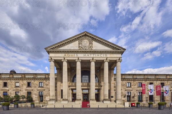 Spa hotel, neoclassical style with elements of Art Nouveau, architect Friedrich von Thiersch,