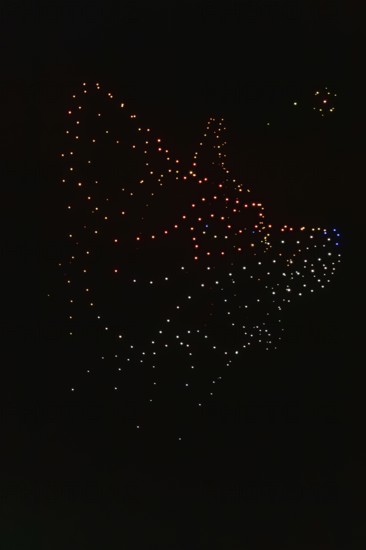 D, drone show