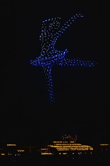 D, drone show