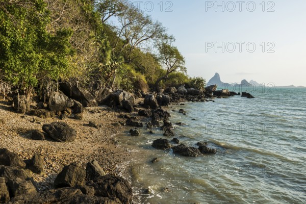 Beach with Shells, Khao Ta Mong Lai Forest Park, Prachuap Khiri Khan, Prachuap Khiri Khan Province,