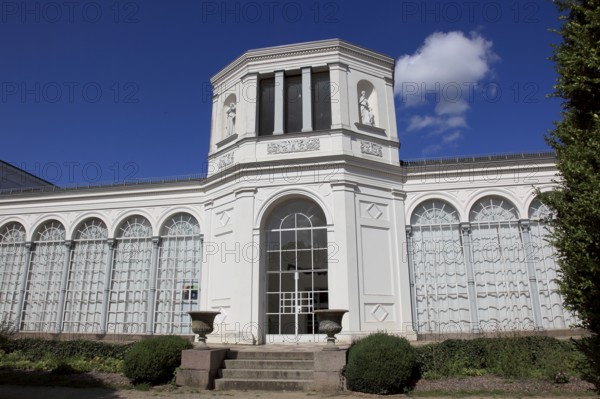 Putbus orangery on the island of Rügen, Vorpommern-Rügen district, Mecklenburg-Western Pomerania,