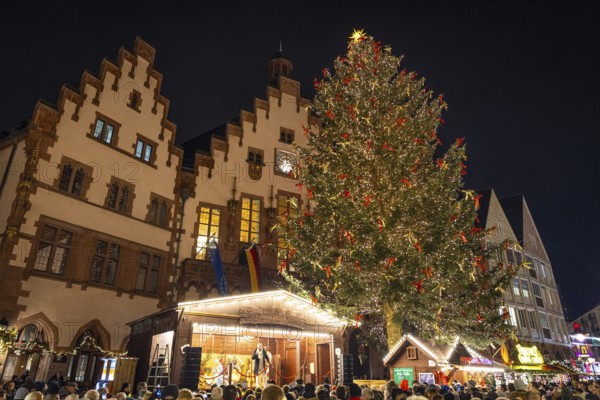 With the lighting on the Mrs. Holle Christmas tree, a 30-meter high Nordmann fir tree, the