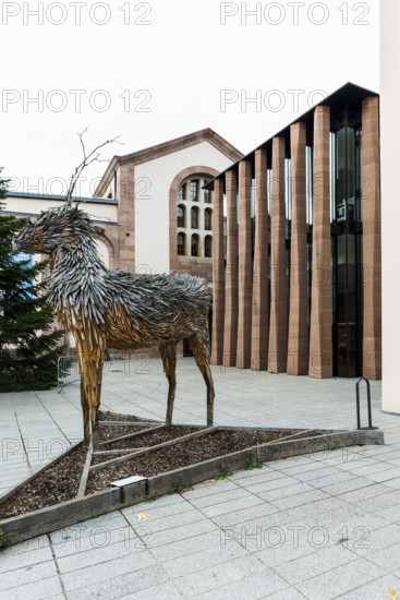 Museum, Bibliothèque humaniste, Humanist Library, Sélestat, Schlettstadt, Alsace, Bas-Rhin