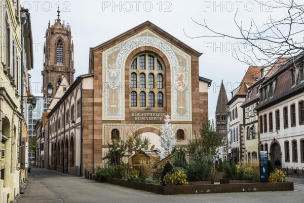 Museum, Bibliothèque humaniste, Humanist Library, Sélestat, Schlettstadt, Alsace, Bas-Rhin