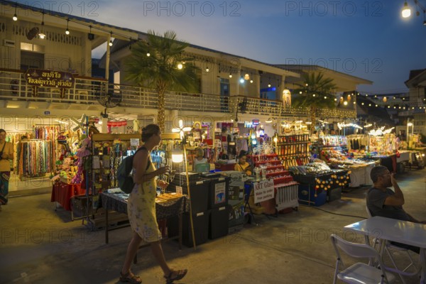 Night market, Hua Hin, Prachuap Khiri Khan, Central Thailand, Thailand