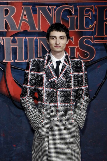 Finn Wolfhard at the Stranger Things fan event in Hangar 7 at Tempelhof Airport in Berlin on 18.11