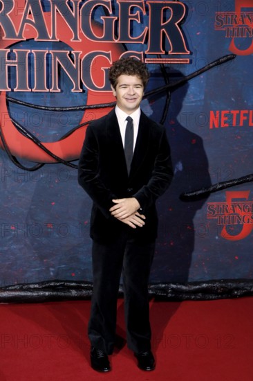 Gaten Matarazzo at the Stranger Things fan event in Hangar 7 at Tempelhof Airport in Berlin on 18
