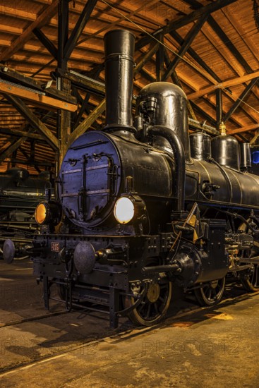 Legendary Austrian Southern Railway No. 415, pulled the court train of Empress Elisabeth, Sissi,