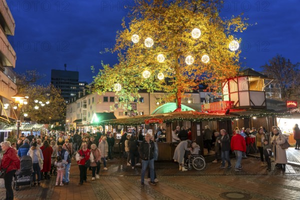 Christmas market in Essen-Steele, starts at the beginning of November, is considered the longest