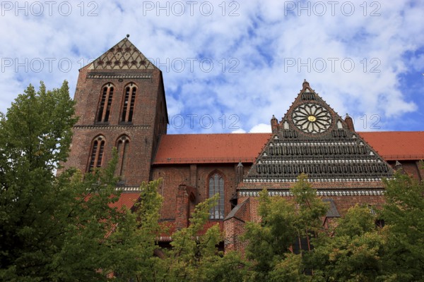 St. Nicholas Church, important building of North German brick Gothic and part of the UNESCO World