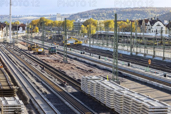 New Untertürkheim parking station. As part of Stuttgart 21, train traffic is being reorganized.