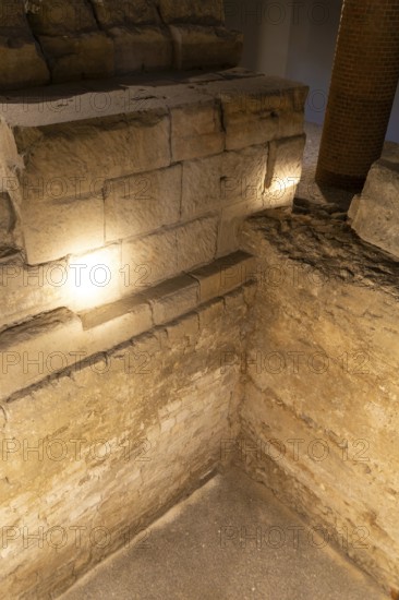 Museo del Puerto museum, Roman port archaeological remains, Zaragoza, Aragon, Spain