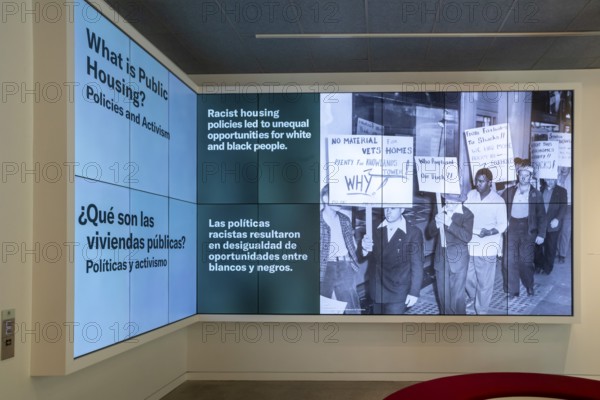 Chicago, Illinois - The National Public Housing Museum. The museum occupies the last standing