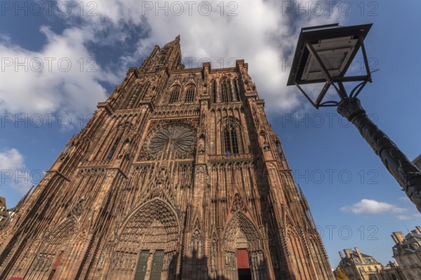 Strasbourg's Notre Dame Cathedral stands majestically there. Its magnificent architectural details