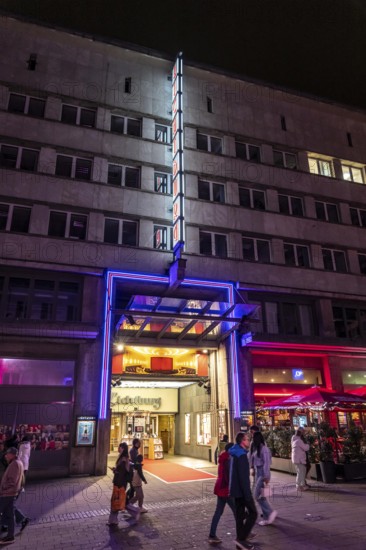 The Lichtburg, cinema, with 1250 seats, has the largest cinema hall in Germany, is a listed