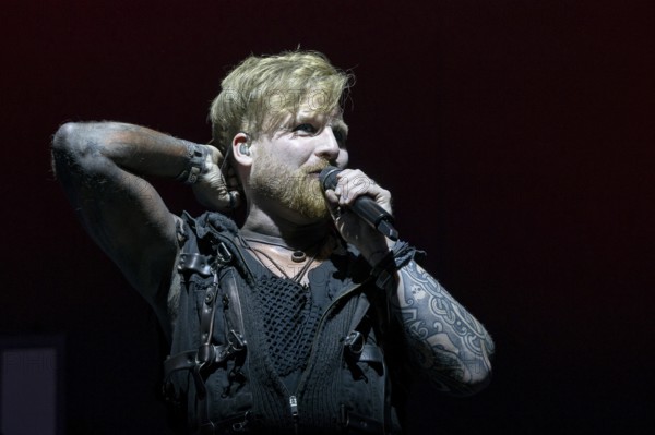 Johannes Johnny Stecker, Singer, Soulbound, Metal Band, D, live at Columbiahalle Berlin on 10