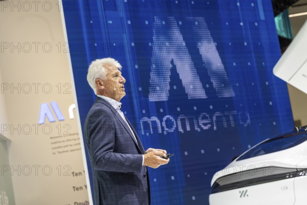 Gerhard Steiger, Chariman Momenta Europe. Momenta Global Ltd. is a Chinese developer of software
