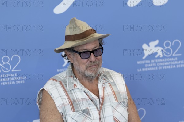 Venice, Italy - 3 September 2025: Julian Schnabel during the Photo Call of - In the Hand of Dante -